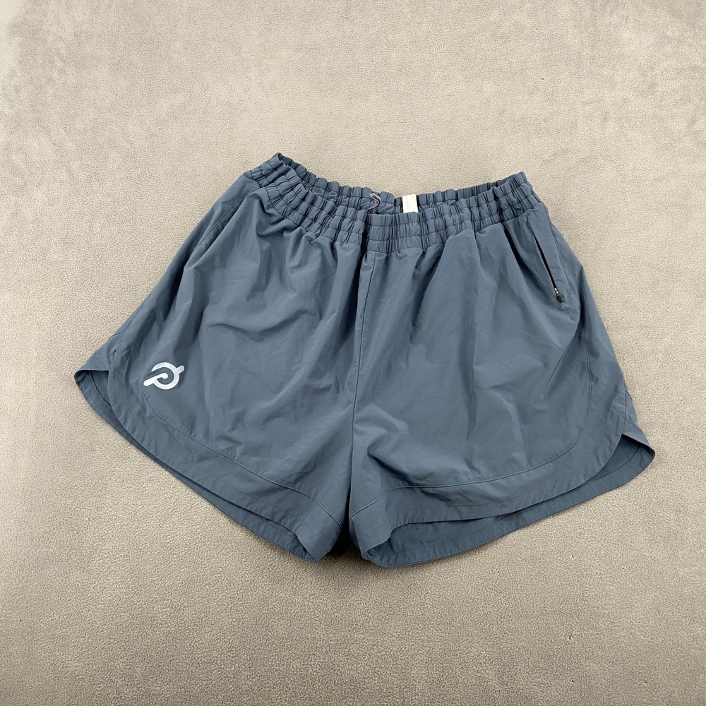 Peloton Velocity Training Shorts Mens 3X Gray Moisturizing Wicking Athletic